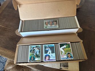 Topps Baseball Cards, Complete Sets (please read ad closely)