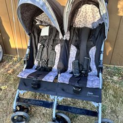Jeep double stroller.