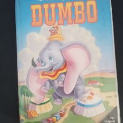 dumbo movie, video cassette.