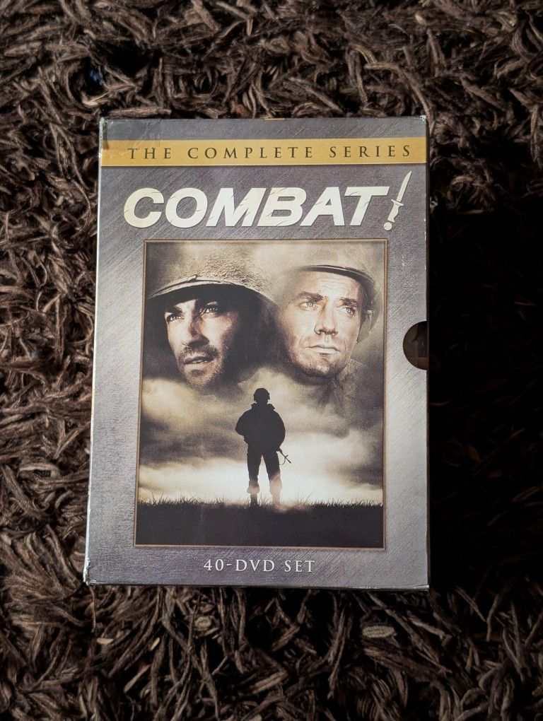 Combat The Complete TV Series DVD 40-Disc Box Set VGC