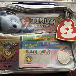 Beanie Baby “platinum Membership “. 