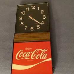 Vintage Coca Cola Clock  Thumbnail