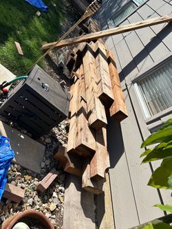 Rough Cedar Beams and Posts