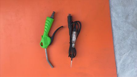 SNAP ON TOOLS., BLOW GUN AND CIRCUT TESTER