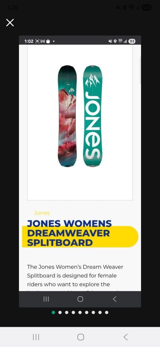 Jones Dreamer Splitboard