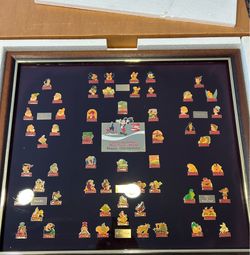 Coca Cola Disney anniversary pin set