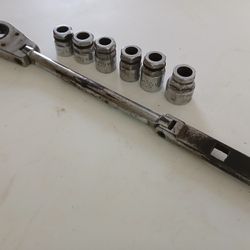 Mac Ratchet  Pass Thru Alignment Tool With 6 Sockets 