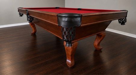 Chestnut Pool Table 8’ (Free Delivery & Pro Setup)