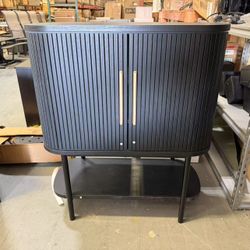 New Storage Cabinet,Tambour Fluted Entryway Accent Sofa Tables, Buffet Sideboard