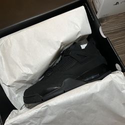 Jordan Retro 4 “Black Cat” Sizes 10.5 & 13M 