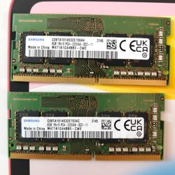 16GB Samsung DDR4 SODIMM Laptop RAM