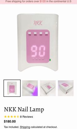 NKK nail lamp rechargeable lamp