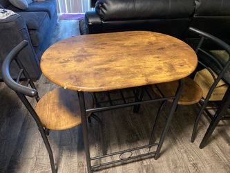 Small table with chairs