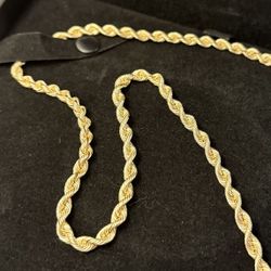 Gold Rope Chain 22’