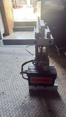 Heat press 4ton both heating pads like new