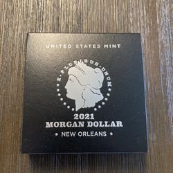 2021 Morgan Dollar New Orleans “O”  Mint Mark