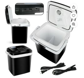 28QT/26L Mini Thermoelectric Cooler/Warmer Portable Car Fridge Camping Travel Picnic
