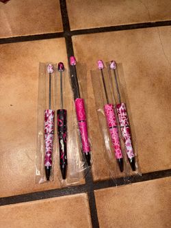 beadable metal craft pen