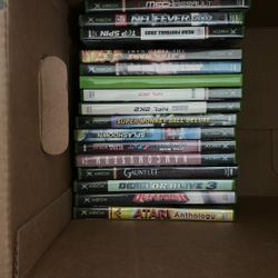 Xbox Games Box 2.  Send Your Best Offer