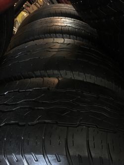 18” 4 used tires 235/55R18 Bridgestone