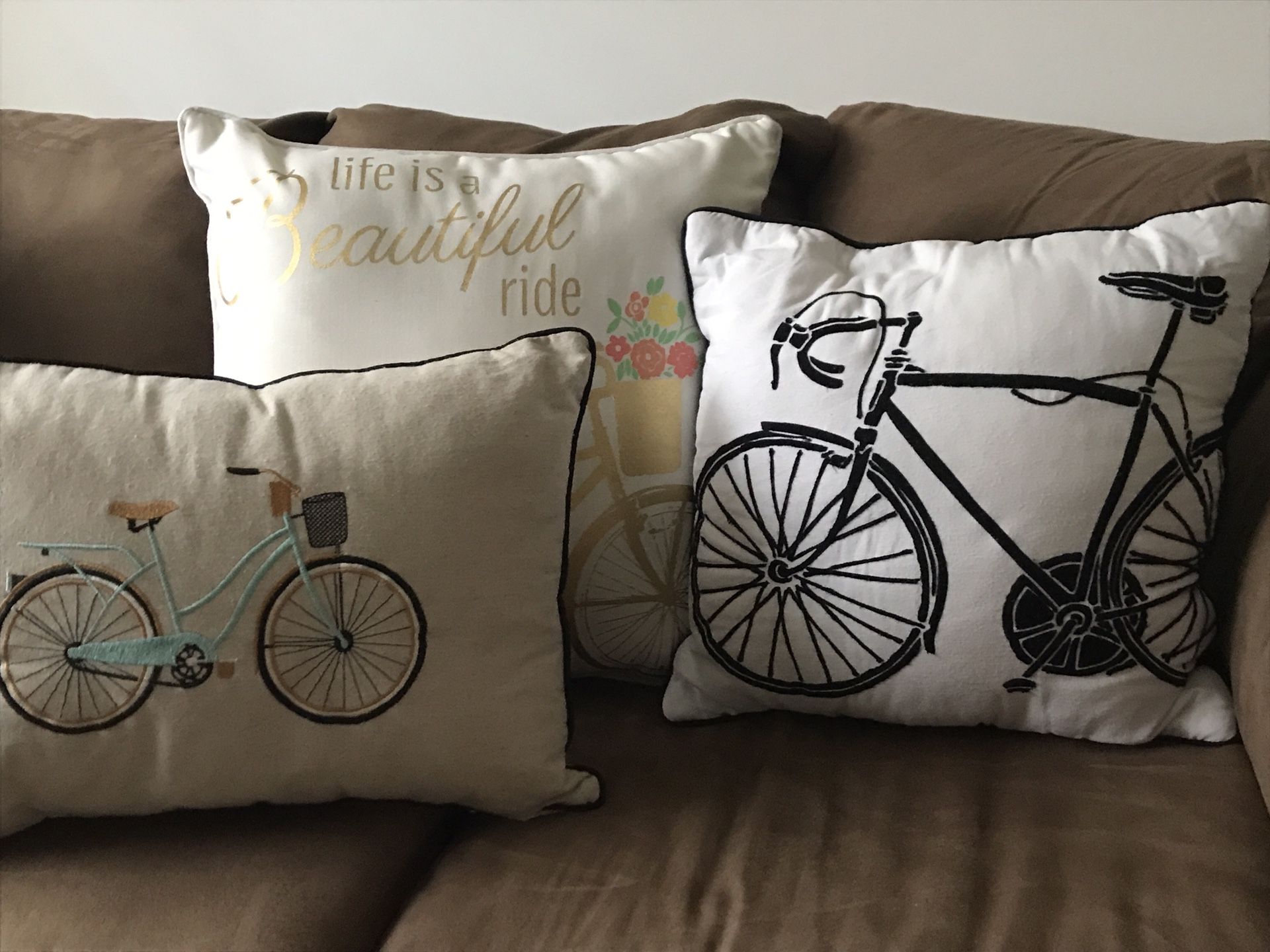 Bicycle pillows