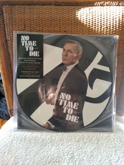 James Bond - No Time To Die - Vinyl Picture Disc - 2Lps. New Sealed