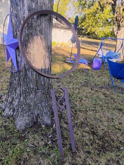Solid Iron Yard Art