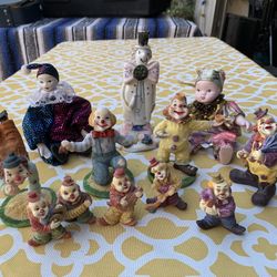 Clown Figurines