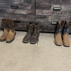 Ariat and twisted x steel toe