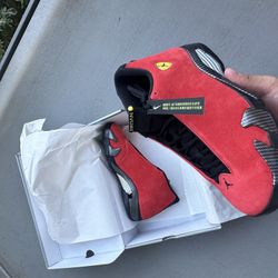 Air Jordan Retro 14 “Ferrari” Size 9.5 