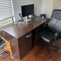 Solid Wood Desk