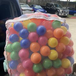 Bag Of Plastic Balls