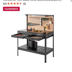 VEVOR Workbench A3 Steel Work Bench