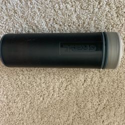 GRAYL Ultralight Water Purifier Bottle for Hiking, Travel, and Emergency Preparedness - Camo Black