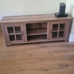 Brown Rustic Entertainment Console 