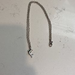 Silver Dolphin Necklace 