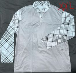 Men’s XXL long sleeve pull over shirt