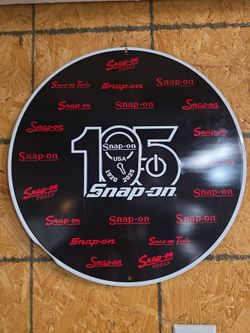 Snap on sign