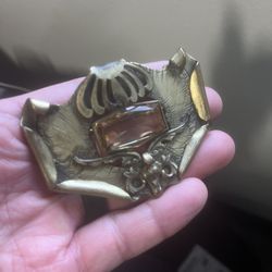 Brooch George N. Steere, Marked GNS