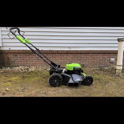 80V 21" CORDLESS BATTERY 4-IN-1 PUSH LAWN MOWER W/ 4.0AH BATTERY & CHARGER