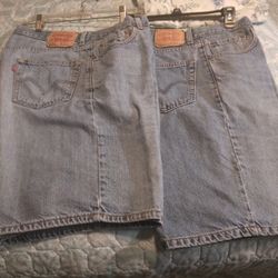 Levi Shorts 2 Pair Sz. 36 