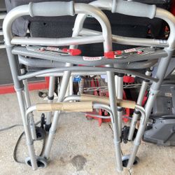 Two Walkers And Two Crutches !!!