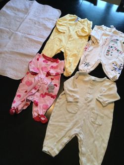 0-3 months girl clothes