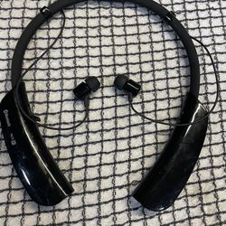LG Tone+ HBS-1700 Bluetooth Headsets 5.0 Wireless In-Ear Headphones - Black