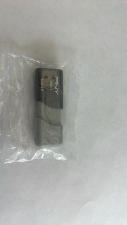 NEW 64GB PNY Turbo Attach 3 USB 3.0 Flash Drive Gray
