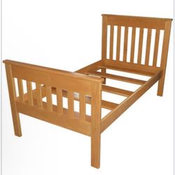 Wooden Single Bed Frame