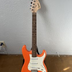 Fender Squire Stratocaster Affinity, Orange