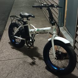 Electric Folding Fat Tire Bike