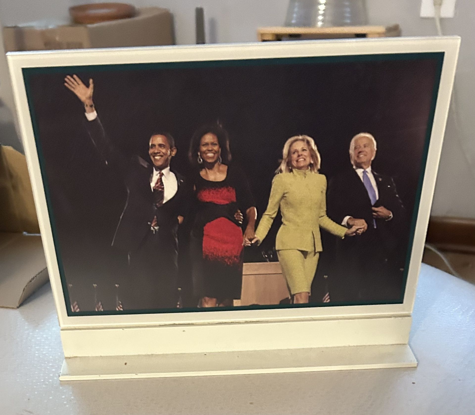 Framed Obama and Biden