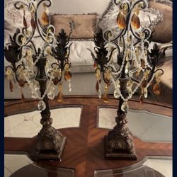 2 table decor lamps 